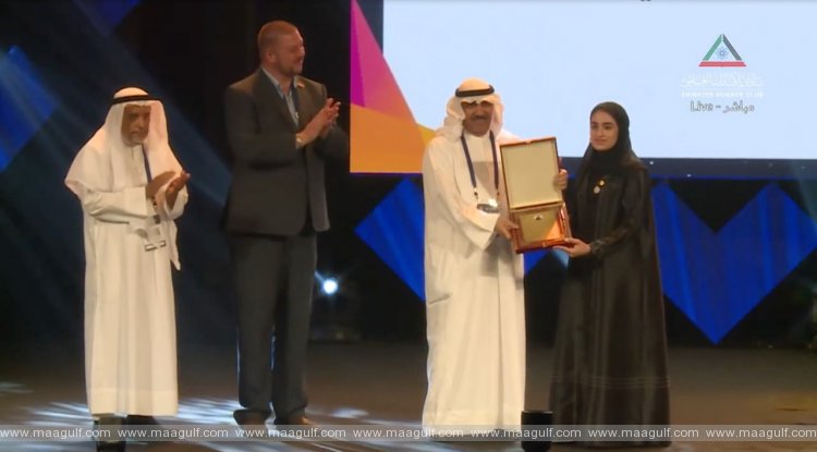 A medical student at UAE University completes 5 innovative projects and wins an international award
